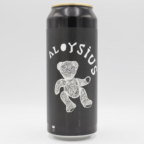 This is a can of Baron - Aloysius - 10% (500ml). It is a Imperial Stout / Porter craft beer available to buy from Ghost Whale, voted London's best craft beer shop.