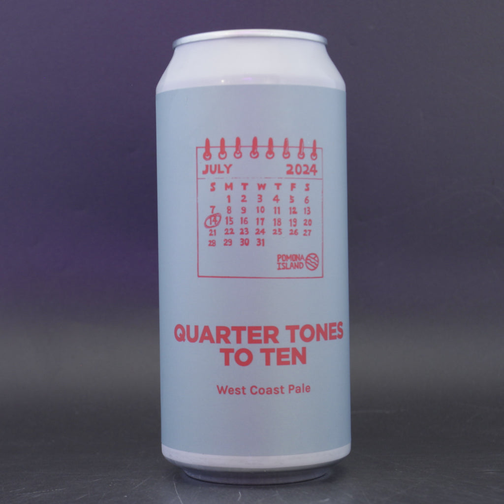 Pomona Island - Quarter Tones To Ten - 5.4% (440ml) - Ghost Whale