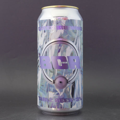 This is a can of Queer Brewing - BCR - 3% (440ml). It is a Pale Ale craft beer available to buy from Ghost Whale, voted London's best craft beer shop.