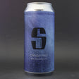 This is a can of Salikatt - Crash Pad - 6% (440ml). It is a IPA craft beer available to buy from Ghost Whale, voted London's best craft beer shop.