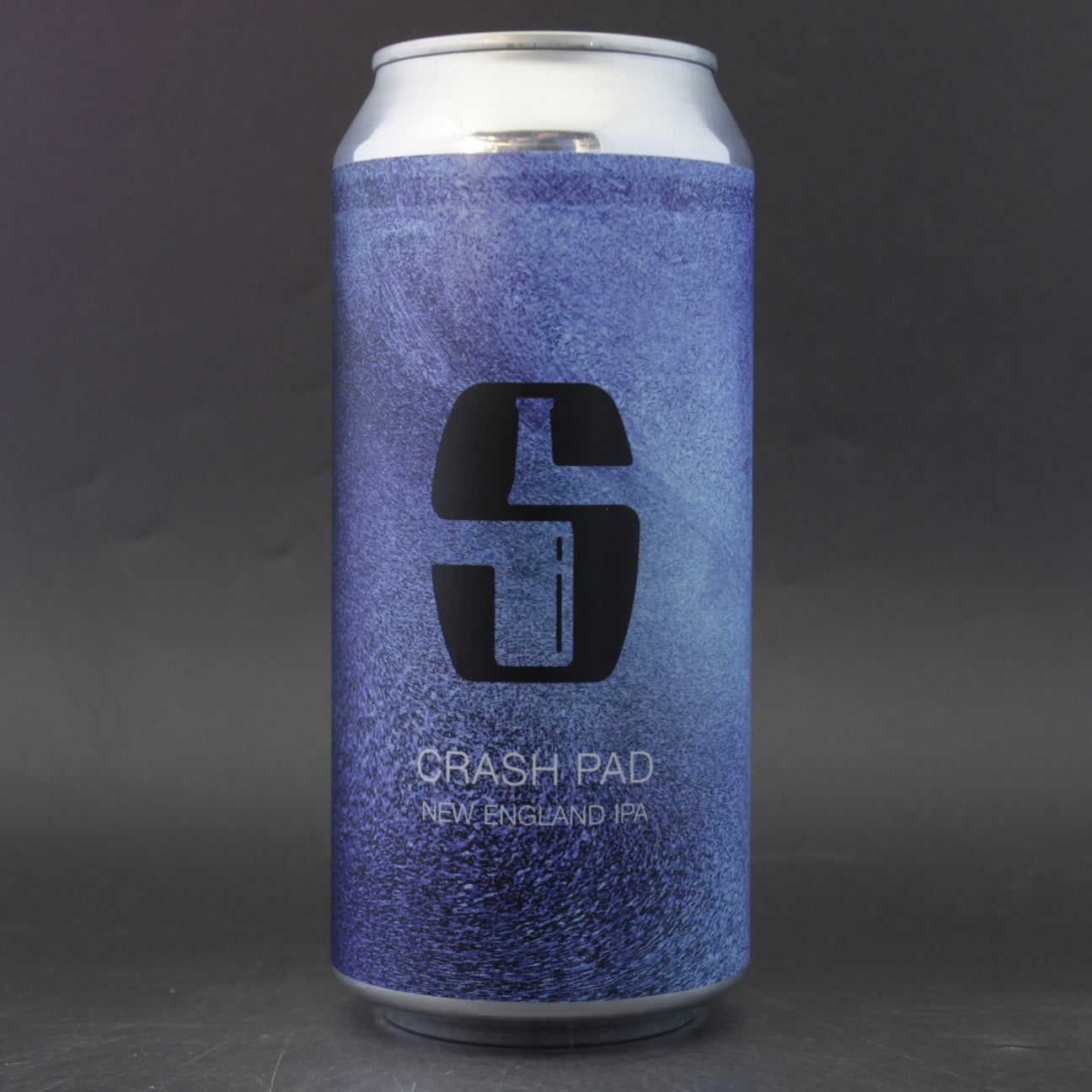 This is a can of Salikatt - Crash Pad - 6% (440ml). It is a IPA craft beer available to buy from Ghost Whale, voted London's best craft beer shop.