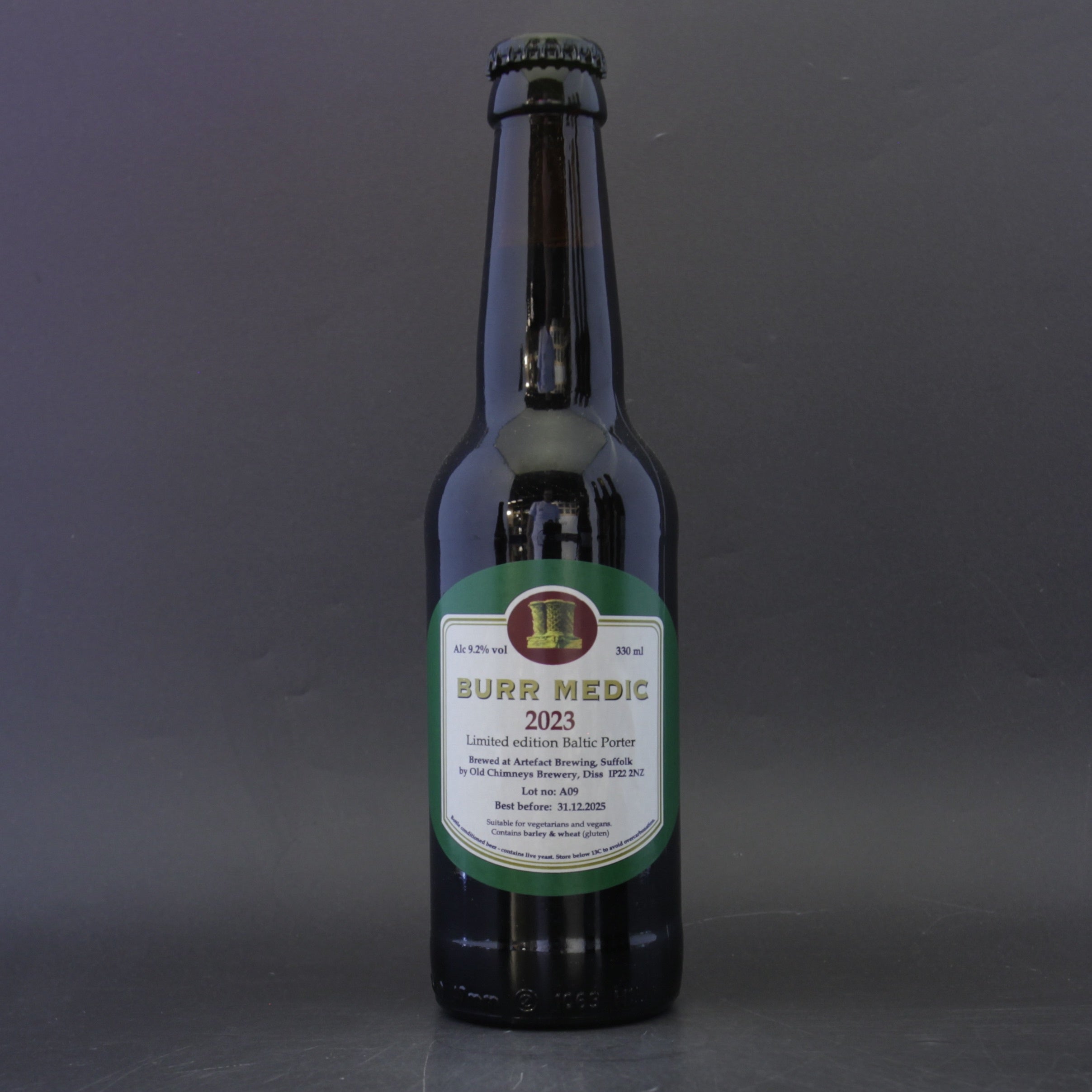 Old Chimneys - Burr Medic 2023 - 9.2% (330ml) - Ghost Whale