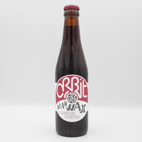 This is a bottle of Orbit - Dead Wax - 5.5% (330ml). It is a Stout / Porter craft beer available to buy from Ghost Whale, voted London's best craft beer shop.