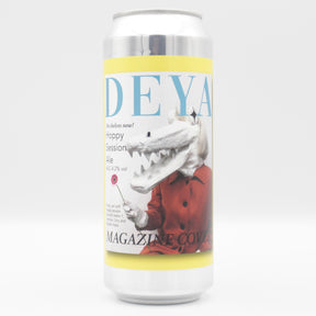 This is a can of DEYA - Magazine Cover - 4.2% (500ml). It is a Pale Ale craft beer available to buy from Ghost Whale, voted London's best craft beer shop.