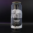 This is a can of Weekend Project - Arctic Fox - 6.3% (500ml). It is a Stout / Porter craft beer available to buy from Ghost Whale, voted London's best craft beer shop.
