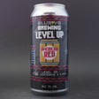 This is a can of Elusive Brewing - Level Up: Level 33 - 5% (440ml). It is a Red / Amber Ale craft beer available to buy from Ghost Whale, voted London's best craft beer shop.