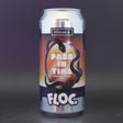 This is a can of Floc / Põhjala - Pass In Time - 8.4% (440ml). It is a Stout / Porter craft beer available to buy from Ghost Whale, voted London's best craft beer shop.