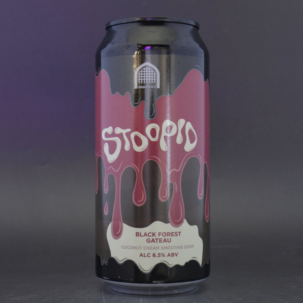 Vault City - Stoopid: Black Forest Gateau - 6.5% (440ml) - Ghost Whale