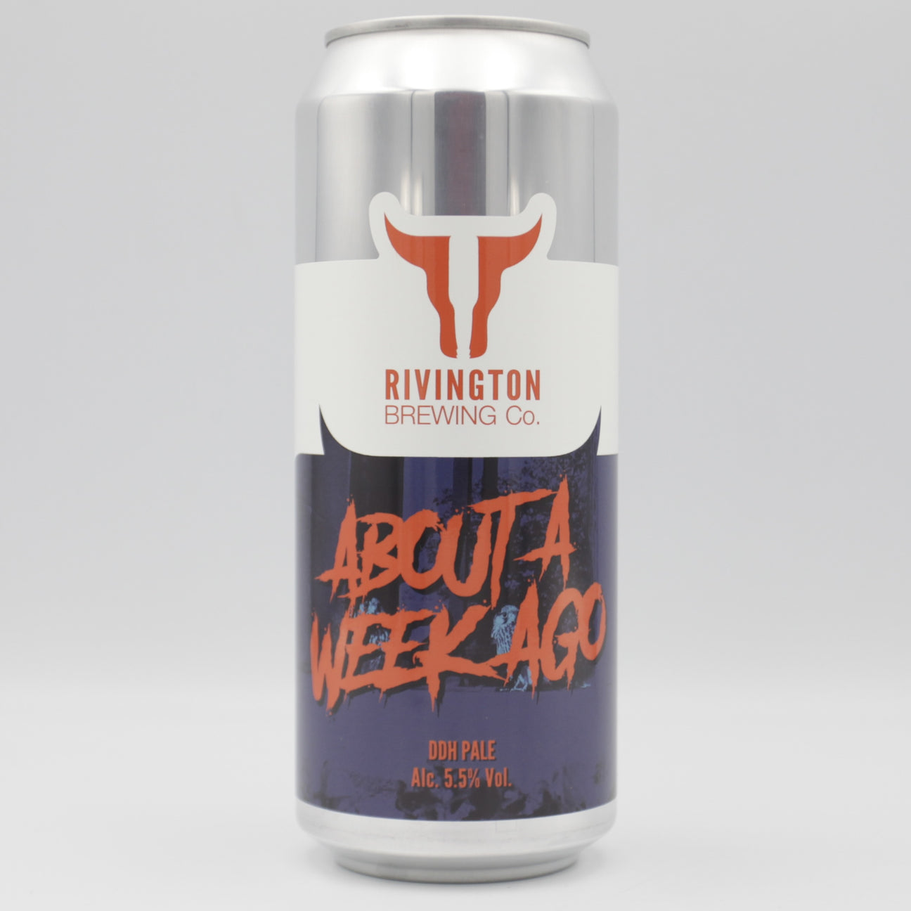 This is a can of Rivington - About A Week Ago - 5.5% (500ml). It is a Pale Ale craft beer available to buy from Ghost Whale, voted London's best craft beer shop.