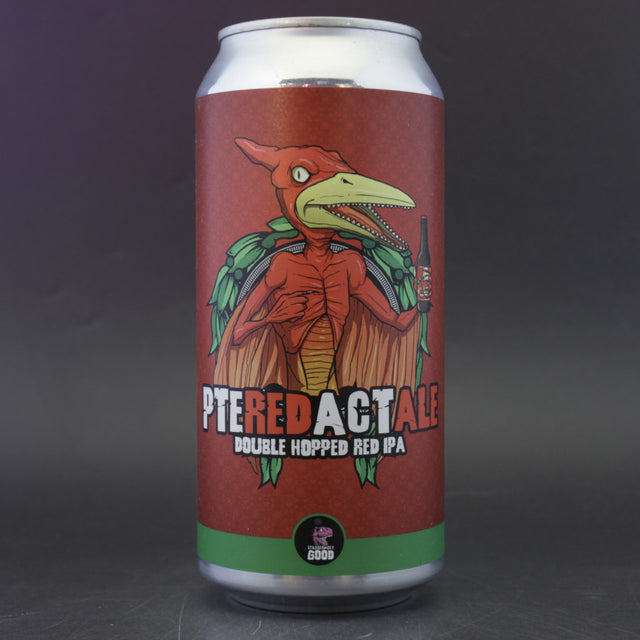 This is a can of Staggeringly Good - PteRedactAle - 5% (440ml). It is a IPA craft beer available to buy from Ghost Whale, voted London's best craft beer shop.