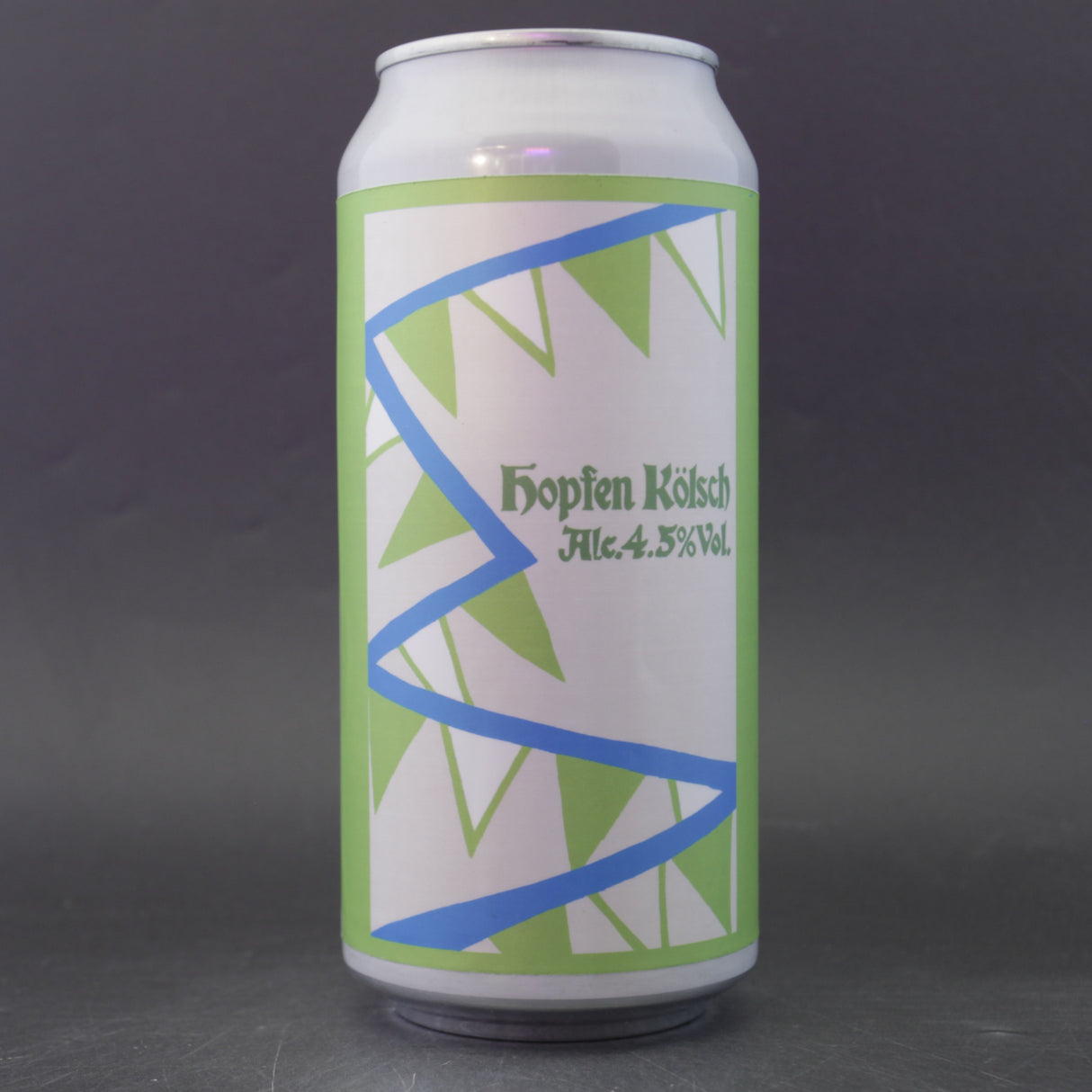 This is a can of Saint Mars Of The Desert - Hopfenkolsch - 4.5% (440ml). It is a Pale Ale craft beer available to buy from Ghost Whale, voted London's best craft beer shop.