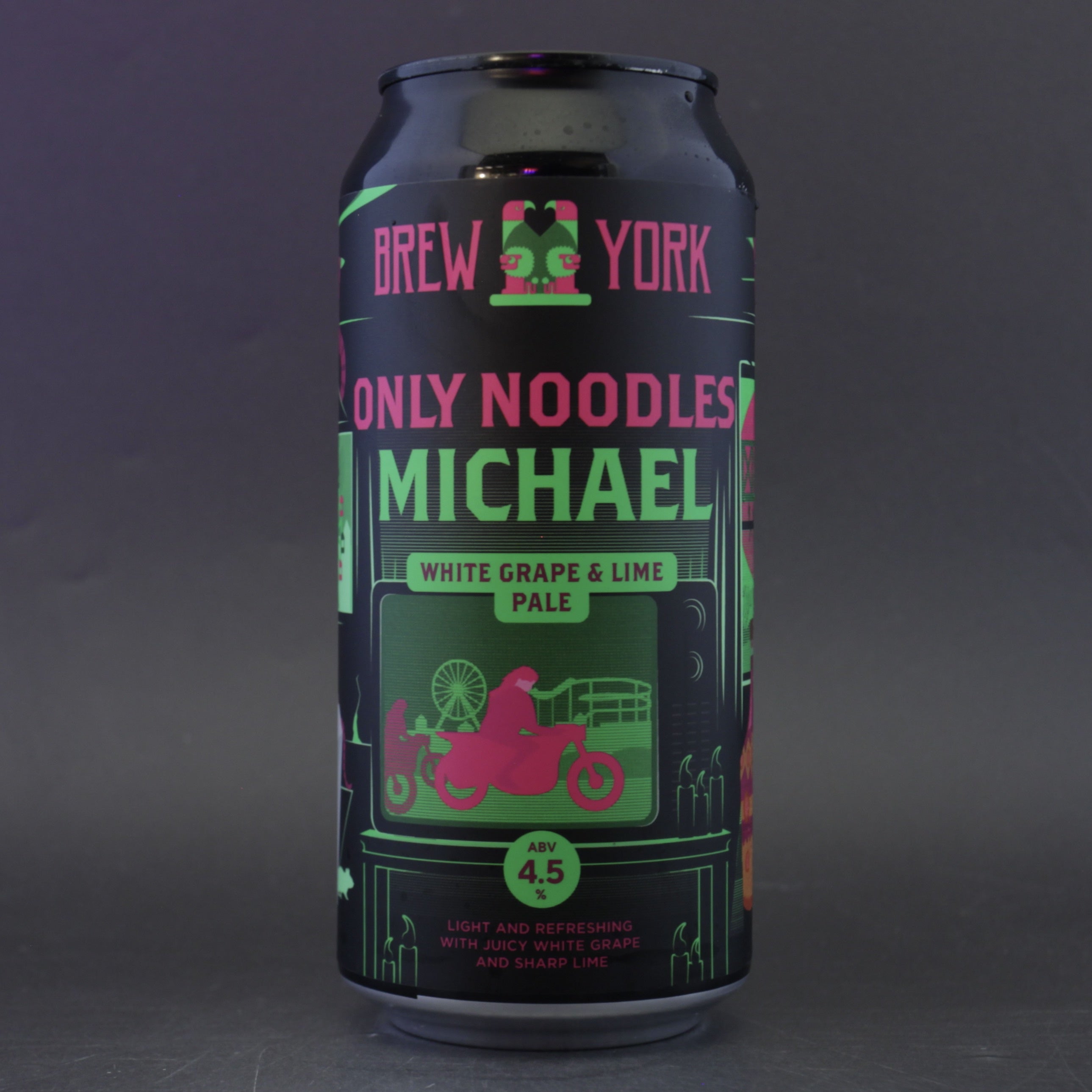 Brew York - Only Noodles Michael - 4.5% (440ml) - Ghost Whale