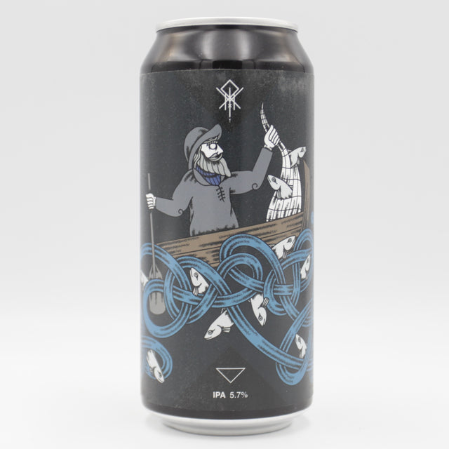 This is a can of Cold Shelter - Tides Will Bring Me Back To You - 5.7% (440ml). It is a Pale Ale craft beer available to buy from Ghost Whale, voted London's best craft beer shop.
