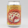 This is a can of Alchemik - Lets Get Pie: Cherry & Quince - 6% (330ml). It is a Sour craft beer available to buy from Ghost Whale, voted London's best craft beer shop.
