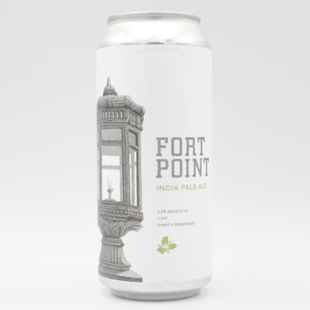This is a can of Trillium - Fort Point - 6.6% (473ml). It is a IPA craft beer available to buy from Ghost Whale, voted London's best craft beer shop.
