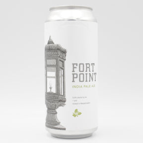 This is a can of Trillium - Fort Point - 6.6% (473ml). It is a IPA craft beer available to buy from Ghost Whale, voted London's best craft beer shop.