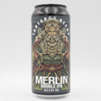 This is a can of Tartarus - Merlin - 8% (440ml). It is a Double IPA craft beer available to buy from Ghost Whale, voted London's best craft beer shop.
