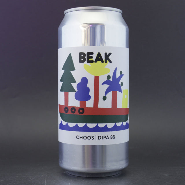 Beak Brewery - Choos - 8% (440ml) is a  Double IPA craft Beer available to buy from Ghost Whale - voted London's best craft beer shop.