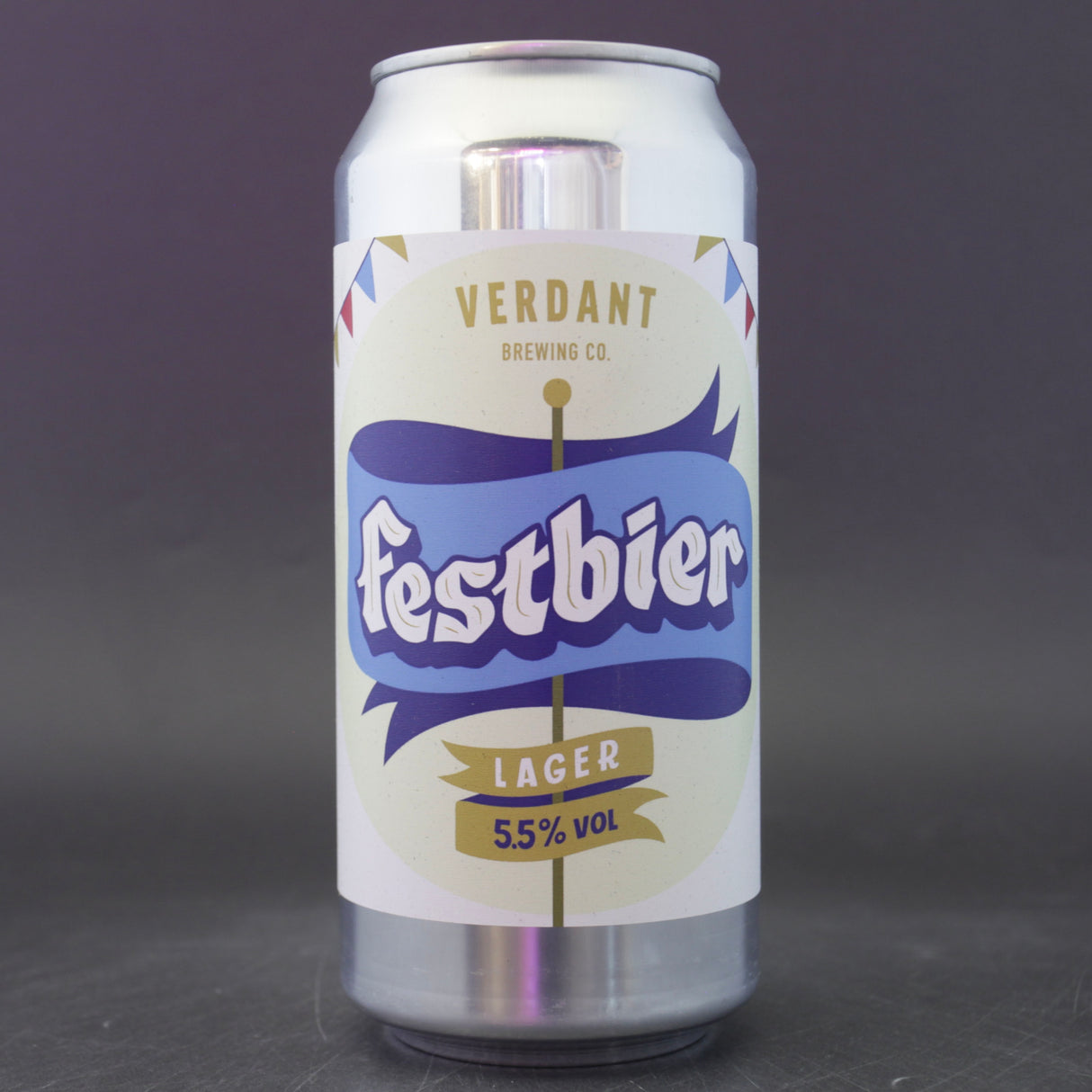 This is a can of Verdant - Festbier 2025 - 5.5% (440ml). It is a Lager / Pilsner / Kölsch craft beer available to buy from Ghost Whale, voted London's best craft beer shop.
