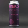 This is a can of Finback - Brainalyzer - 8.8% (473ml). It is a Double IPA craft beer available to buy from Ghost Whale, voted London's best craft beer shop.