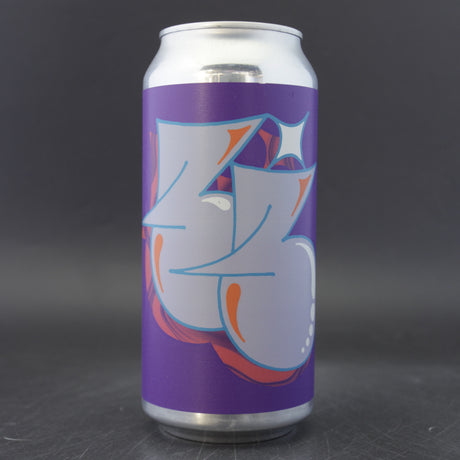 This is a can of Track / Omnipollo / Parish / CLAG / TEST / The Seed / Lyric Brewing - Three Times Three: Vol. 6 - 8.2% (440ml). It is a Double IPA craft beer available to buy from Ghost Whale, voted London's best craft beer shop.