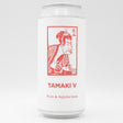 This is a can of Pomona Island - Tamaki V - 5% (440ml). It is a Gose craft beer available to buy from Ghost Whale, voted London's best craft beer shop.
