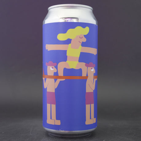 This is a can of UnBarred / Mikkeller Brewpub - Day Tripper - 5.2% (440ml). It is a Wit / Wheat craft beer available to buy from Ghost Whale, voted London's best craft beer shop.