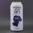 This is a can of Wiper And True - The Breeze - 3.4% (440ml). It is a Pale Ale craft beer available to buy from Ghost Whale, voted London's best craft beer shop.