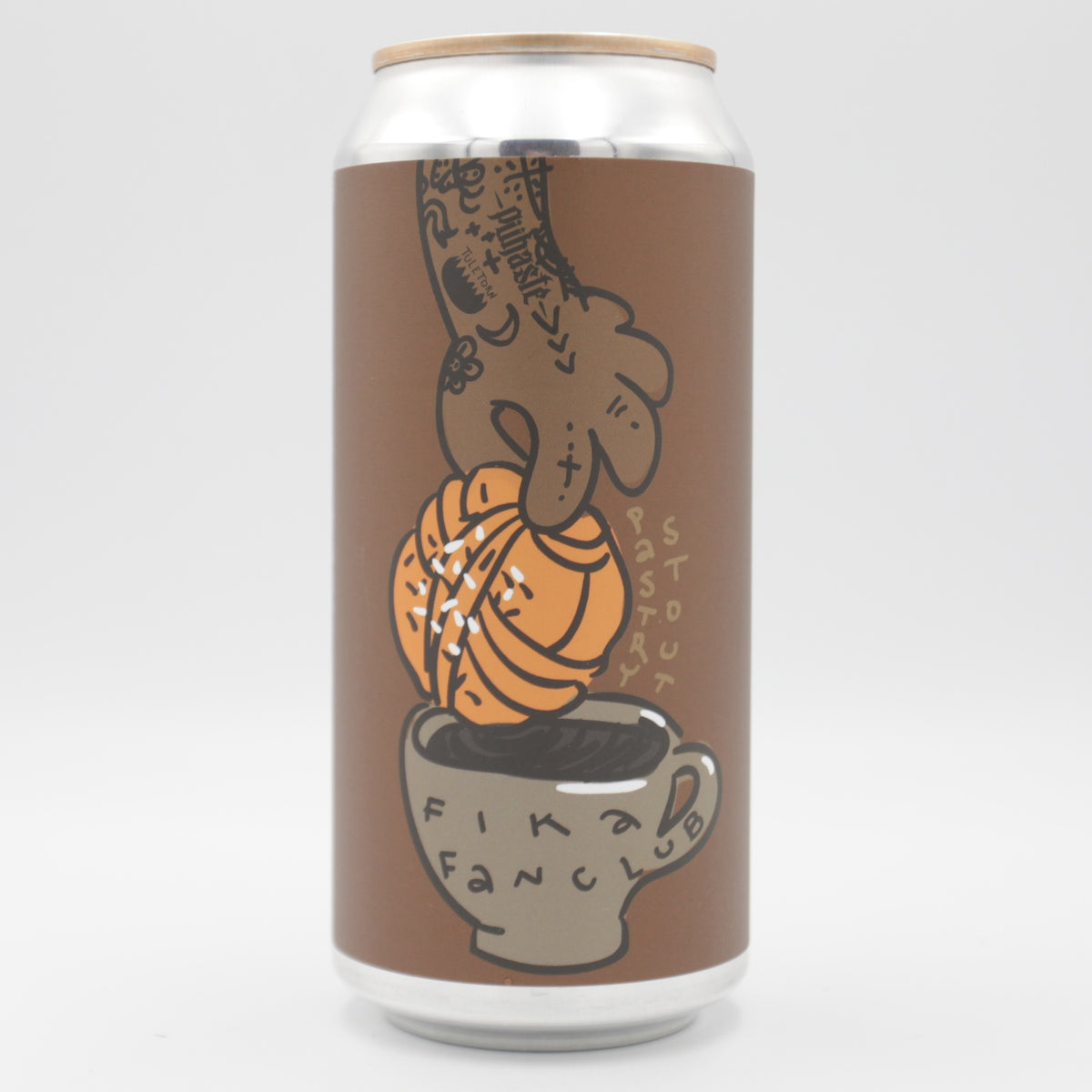 This is a can of Tuletorn / Puhaste - Fika Fanclub - 10.8% (440ml). It is a Imperial Stout / Porter craft beer available to buy from Ghost Whale, voted London's best craft beer shop.