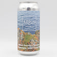 This is a can of Arpus Brewing Co - Nelson Sauvin x Simcoe x Superdelic West Coast IPA - 6.2% (440ml). It is a IPA craft beer available to buy from Ghost Whale, voted London's best craft beer shop.