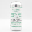 This is a can of Verdant - Fresh Hop 2025 - 6.5% (440ml). It is a IPA craft beer available to buy from Ghost Whale, voted London's best craft beer shop.