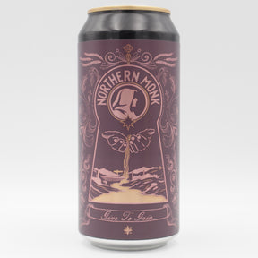 This is a can of Northern Monk - Give To Grain - 5% (440ml). It is a Red / Amber Ale craft beer available to buy from Ghost Whale, voted London's best craft beer shop.