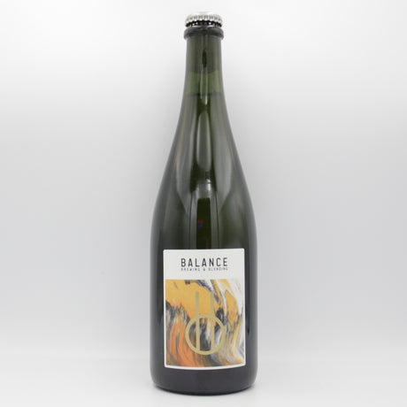 This is a sharing bottle of Balance Brewing & Blending - Fools Gold 2024 - 5.5% (750ml). It is a Wild Ale craft beer available to buy from Ghost Whale, voted London's best craft beer shop.