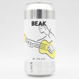 This is a can of Beak - Be - 6.5% (440ml). It is a IPA craft beer available to buy from Ghost Whale, voted London's best craft beer shop.