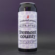 This is a can of Weekend Project - Fremont County - 6% (500ml). It is a Stout / Porter craft beer available to buy from Ghost Whale, voted London's best craft beer shop.