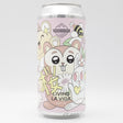This is a can of Basqueland - Living La Vida - 6% (440ml). It is a IPA craft beer available to buy from Ghost Whale, voted London's best craft beer shop.