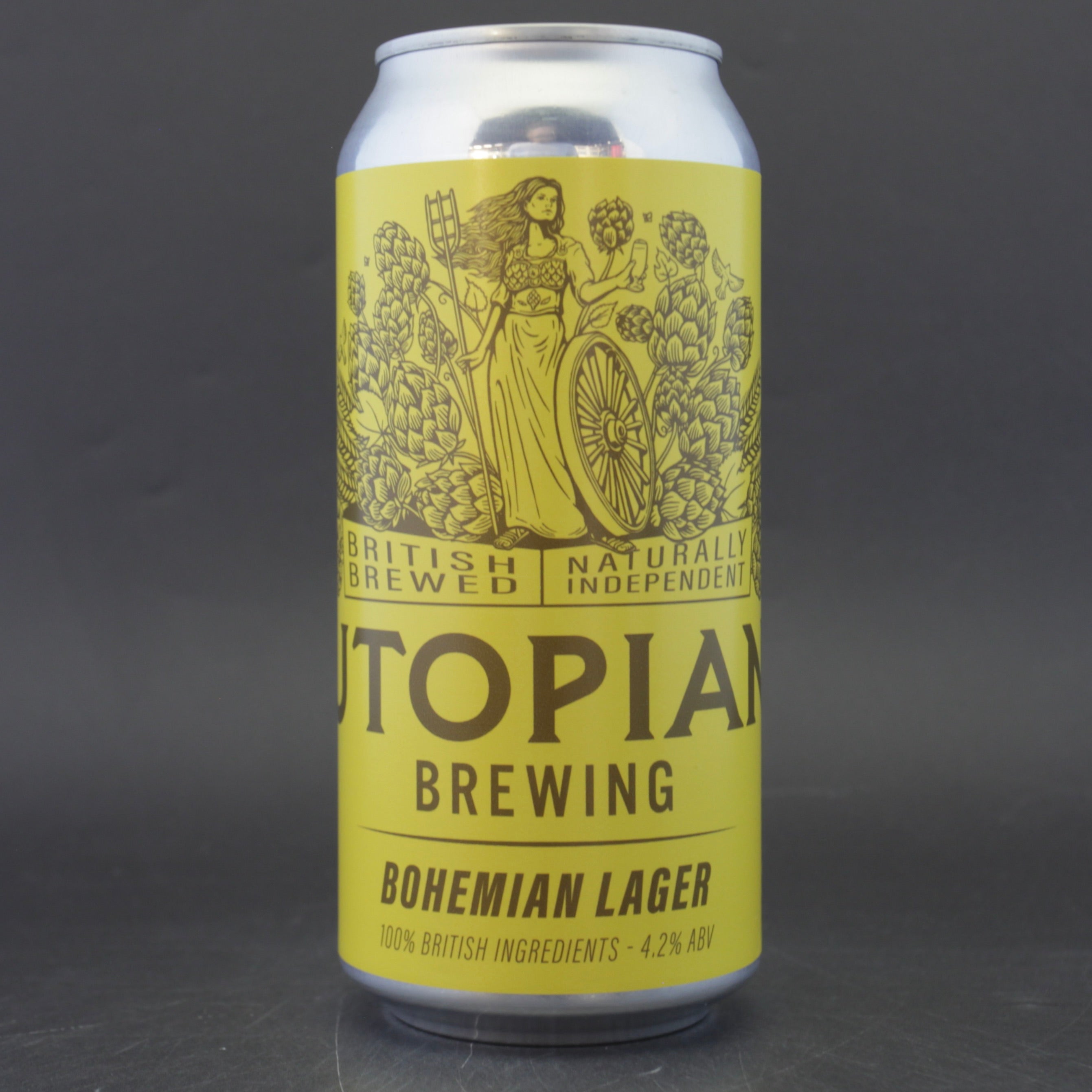 Utopian - Bohemian Lager - 4.2% (440ml) - Ghost Whale