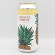 This is a can of Anspach & Hobday - The Pineapple Gose - 3.6% (440ml). It is a Gose craft beer available to buy from Ghost Whale, voted London's best craft beer shop.
