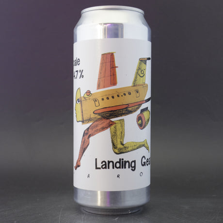 This is a can of Baron - Landing Gear  - 4.7% (500ml). It is a Pale Ale craft beer available to buy from Ghost Whale, voted London's best craft beer shop.