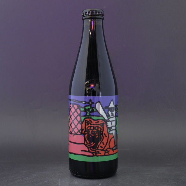 This is a bottle of Omnipollo / Angry Chair - Safari - 13% (330ml). It is a Imperial Stout / Porter craft beer available to buy from Ghost Whale, voted London's best craft beer shop.
