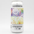 This is a can of Cloudwater - Citraboost - 8% (440ml). It is a Double IPA craft beer available to buy from Ghost Whale, voted London's best craft beer shop.