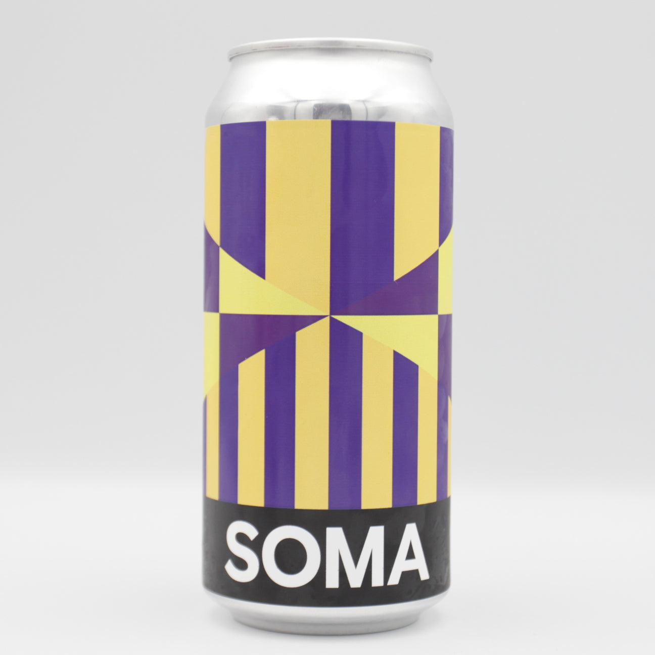 This is a can of SOMA - Mantra - 6% (440ml). It is a IPA craft beer available to buy from Ghost Whale, voted London's best craft beer shop.