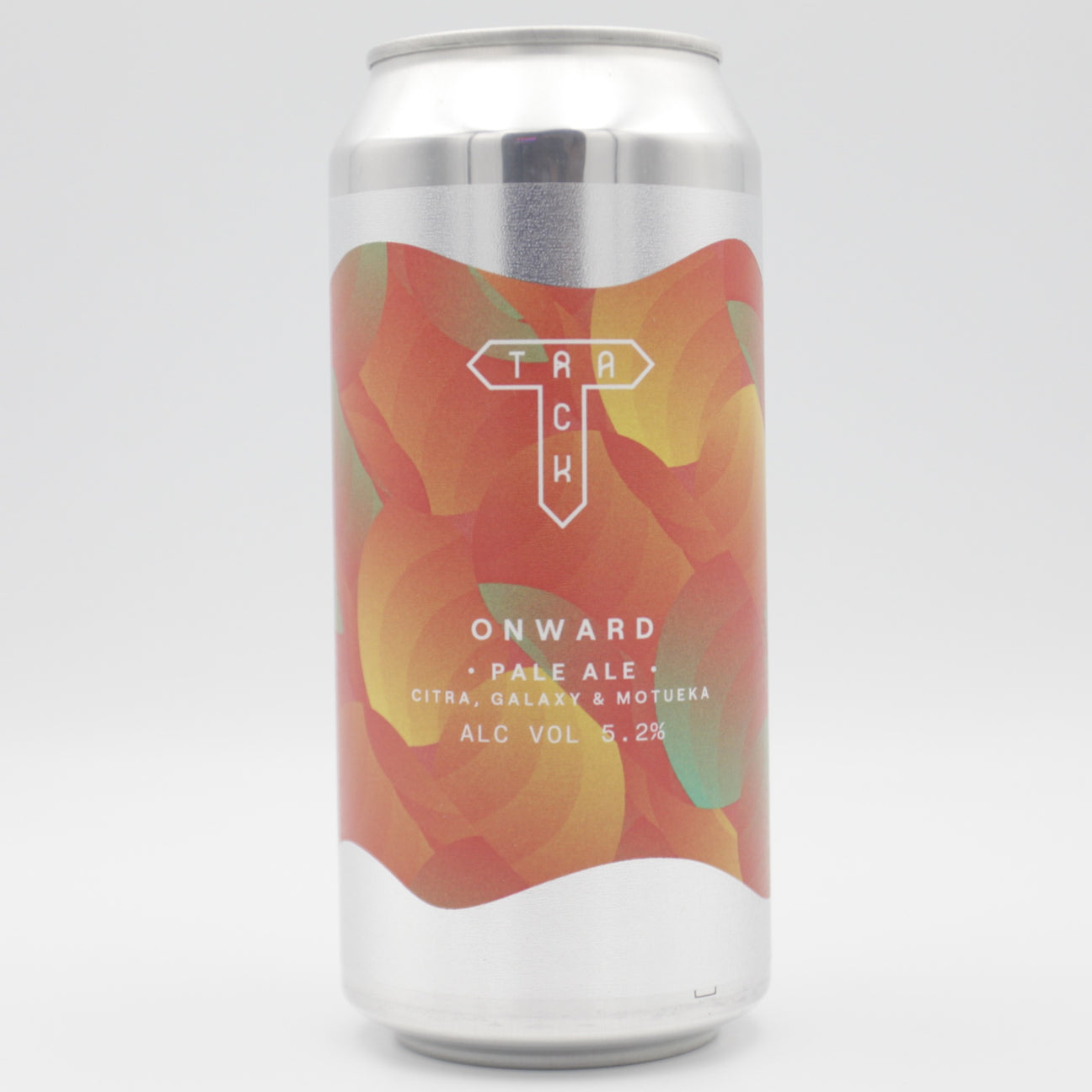 This is a can of Track - Onward - 5.2% (440ml). It is a Pale Ale craft beer available to buy from Ghost Whale, voted London's best craft beer shop.