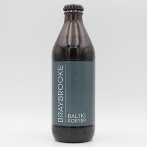 This is a bottle of Braybrooke - Baltic Porter - 7.2% (330ml). It is a Stout / Porter craft beer available to buy from Ghost Whale, voted London's best craft beer shop.