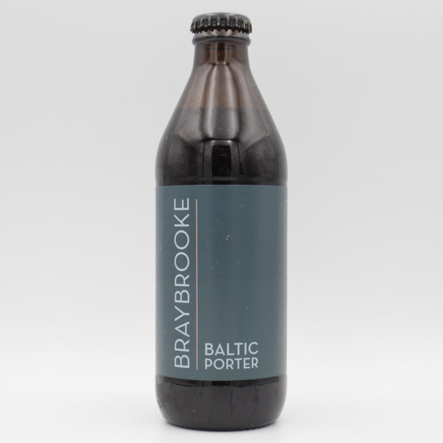 This is a bottle of Braybrooke - Baltic Porter - 7.2% (330ml). It is a Stout / Porter craft beer available to buy from Ghost Whale, voted London's best craft beer shop.