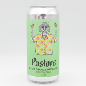 This is a can of Pastore - Blood Orange Margarita - 5% (440ml). It is a Sour craft beer available to buy from Ghost Whale, voted London's best craft beer shop.