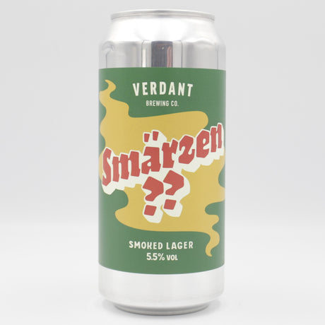 This is a can of Verdant - Smärzen - 5.5% (440ml). It is a Lager / Pilsner / Kölsch craft beer available to buy from Ghost Whale, voted London's best craft beer shop.