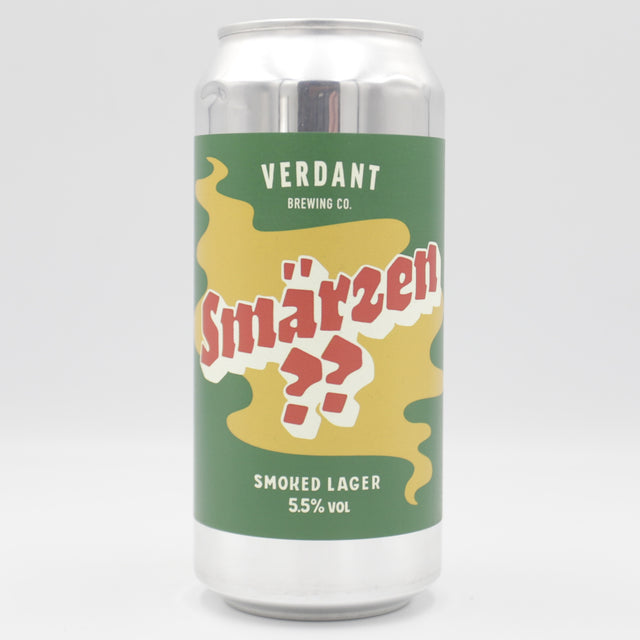 This is a can of Verdant - Smärzen - 5.5% (440ml). It is a Lager / Pilsner / Kölsch craft beer available to buy from Ghost Whale, voted London's best craft beer shop.