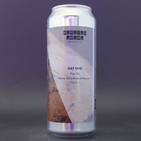 This is a can of Nothing Bound - Day One - 5.2% (500ml). It is a Pale Ale craft beer available to buy from Ghost Whale, voted London's best craft beer shop.