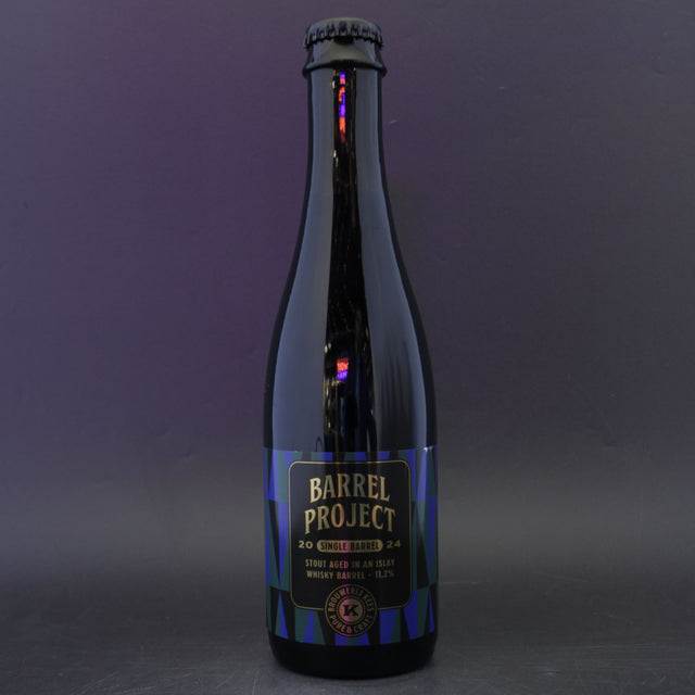 This is a bottle of Kees - Barrel Project 2024 Single Barrel - 11.2% (375ml). It is a Imperial Stout / Porter craft beer available to buy from Ghost Whale, voted London's best craft beer shop.